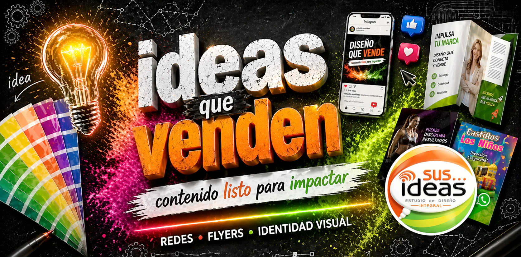 Ideas que venden, contenido listo para impactar
