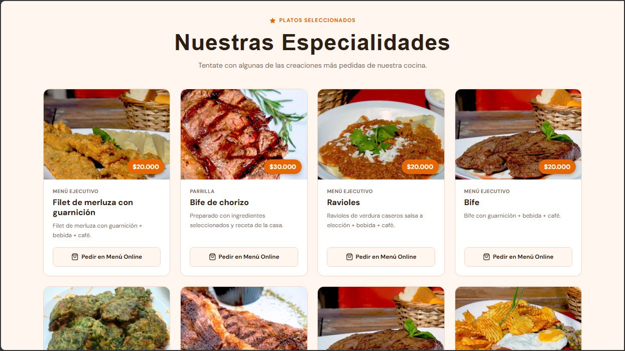 Galería y Contacto de la Landing